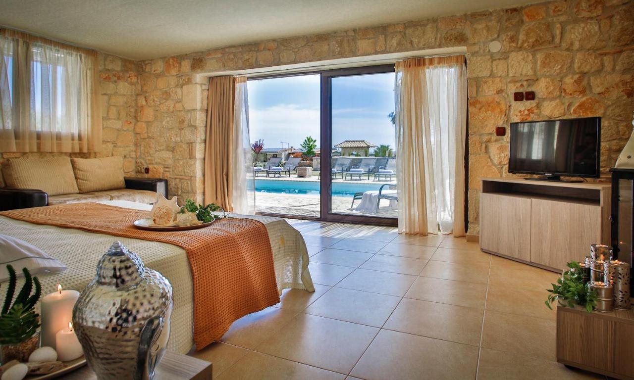 Stigmes Villas & Suites Nea Skioni Buitenkant foto
